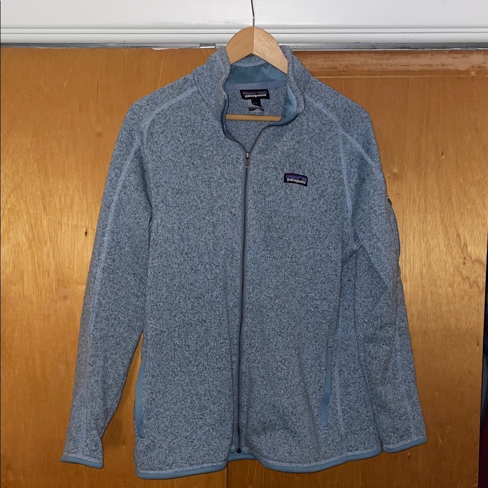 Patagonia Light Blue Heathered Jacket